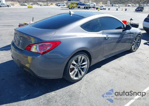 2013 Hyundai Genesis 2.0T R-Spec z USA, uszkodzony, nr VIN KMHHT6KD3DU109852